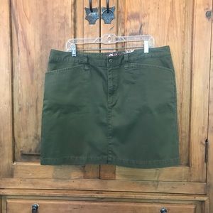 Helly Hansen Olive Green Mini Skirt XL